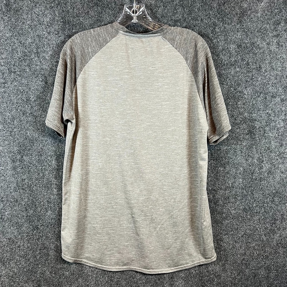 Flag Nor Fail Men's Performance Moto T-Shirt | Ss | Gray | Breathable | Size L View 6
